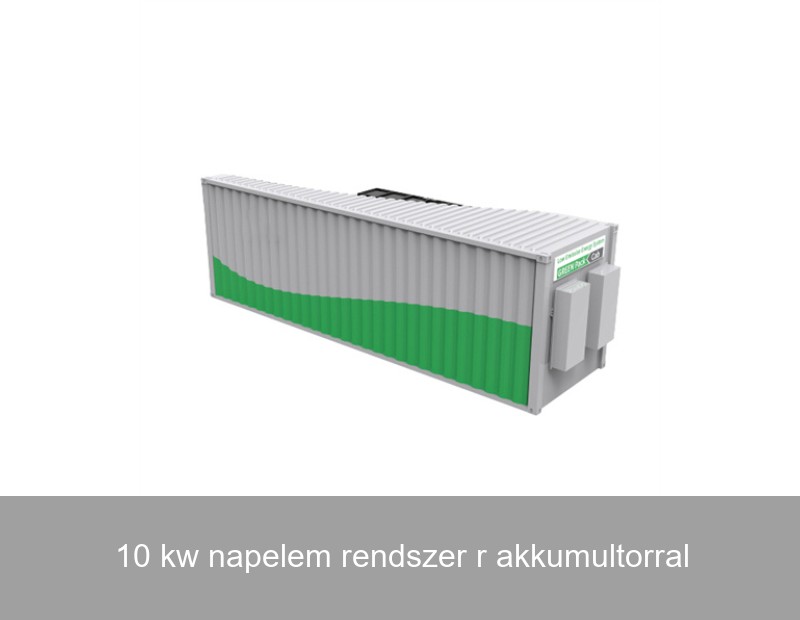 10 kw napelem rendszer r akkumultorral