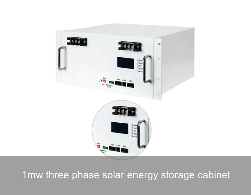 1mw three phase solar energy storage cabinet
