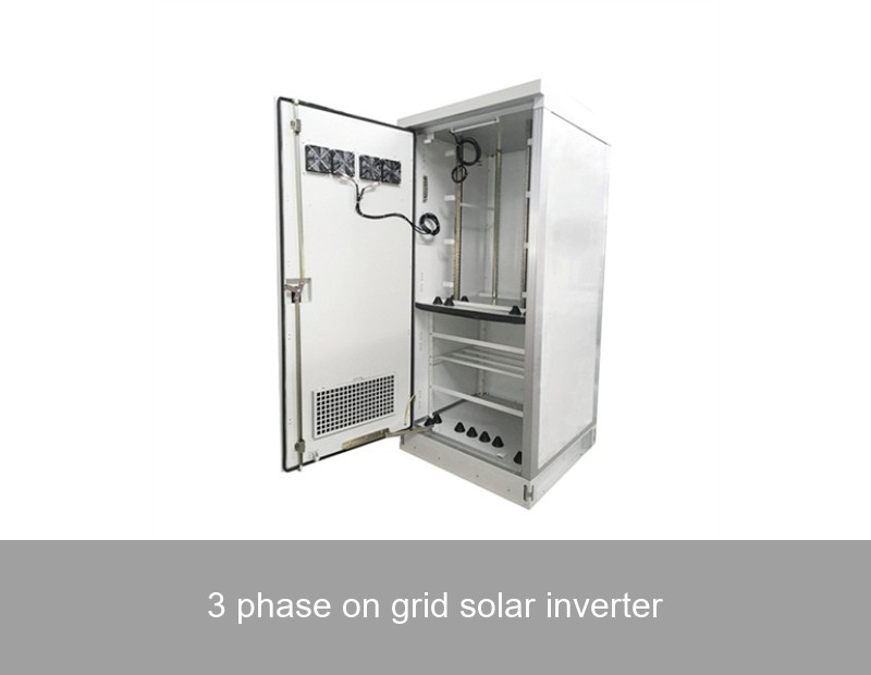 3 phase on grid solar inverter