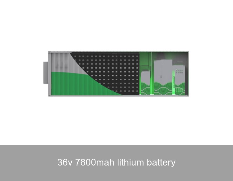 36v 7800mah lithium battery