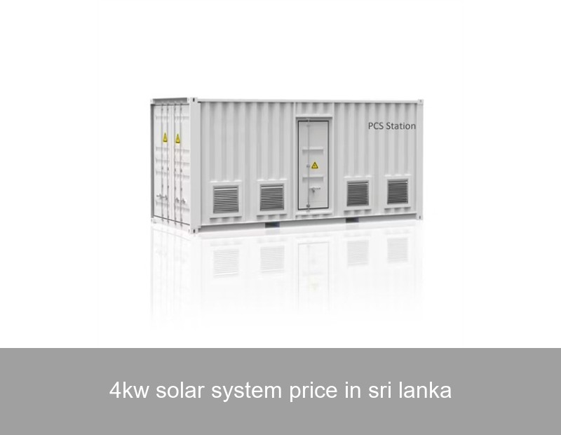 4kw solar system price in sri lanka
