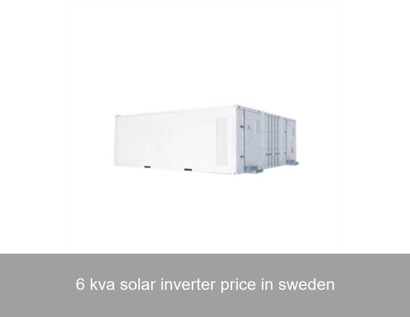 6 kva solar inverter price in sweden