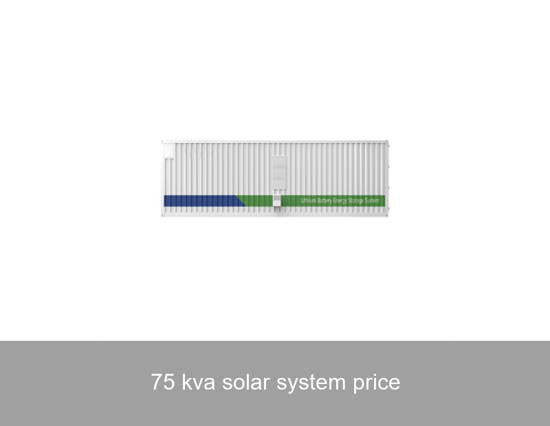 75 kva solar system price