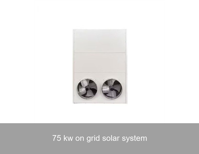 75 kw on grid solar system