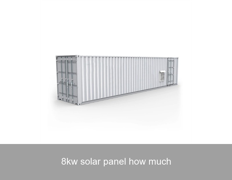 8kw solar panel how much