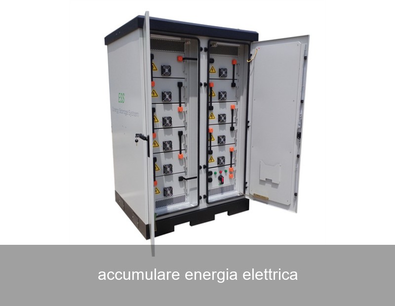 accumulare energia elettrica