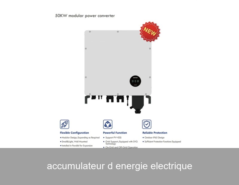 accumulateur d energie electrique