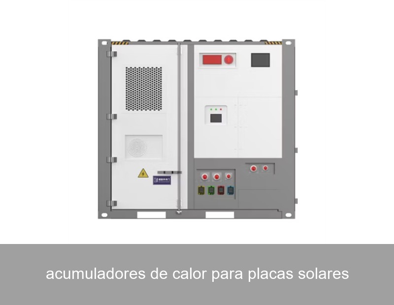 acumuladores de calor para placas solares