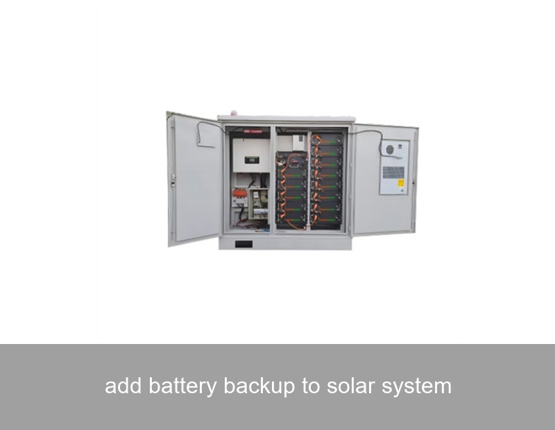 add battery backup to solar system