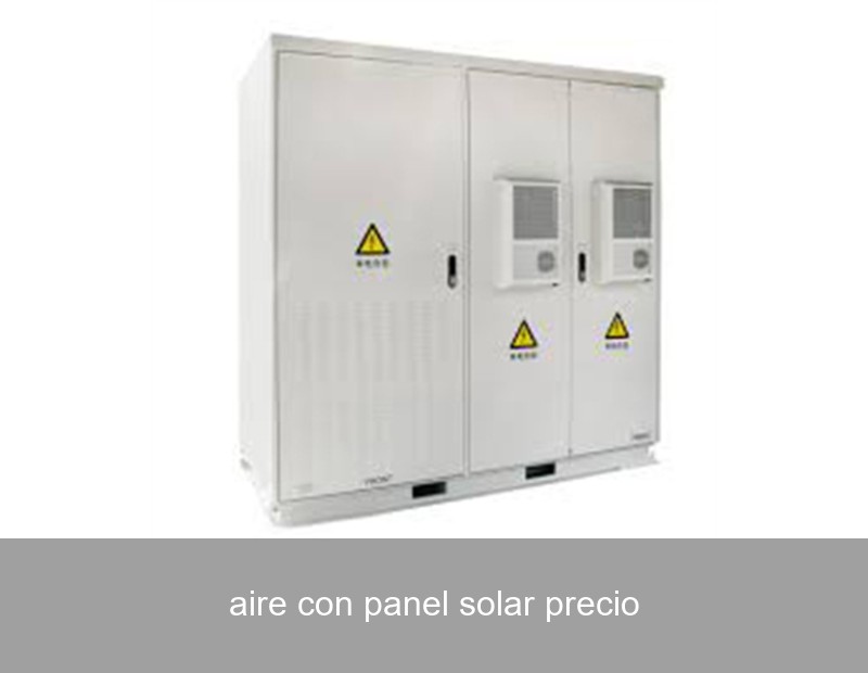 aire con panel solar precio