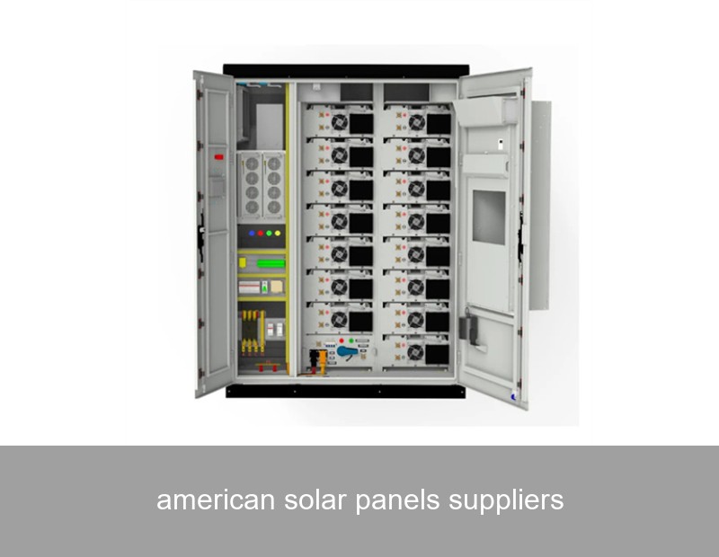 american solar panels suppliers