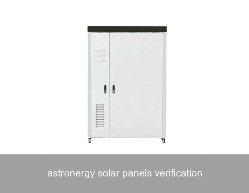 astronergy solar panels verification