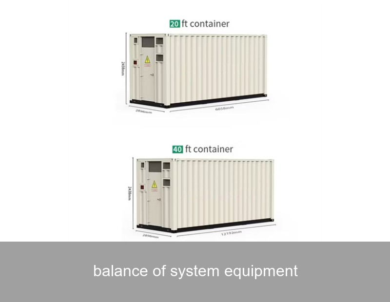 balance of system equipment