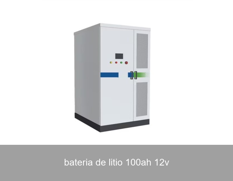 bateria de litio 100ah 12v