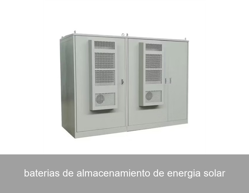 baterias de almacenamiento de energia solar