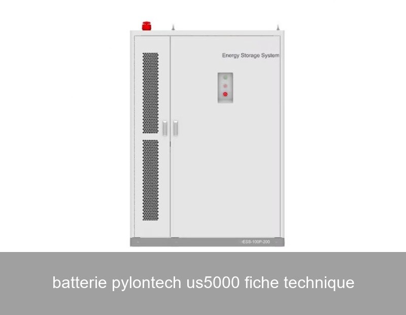 batterie pylontech us5000 fiche technique