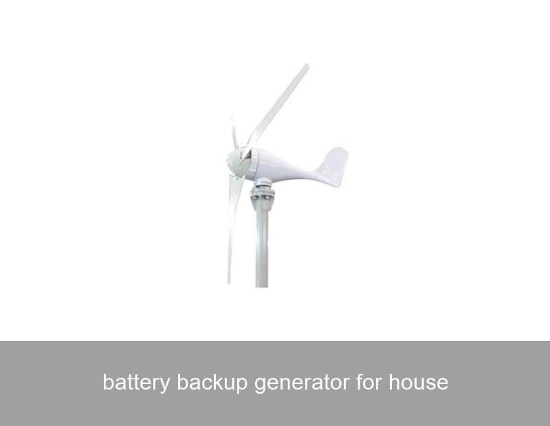 battery backup generator for house