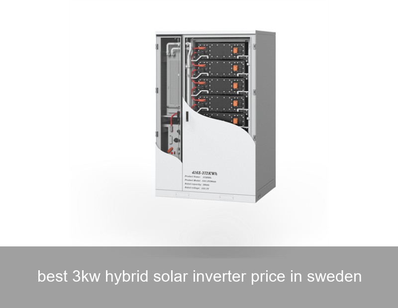 best 3kw hybrid solar inverter price in sweden