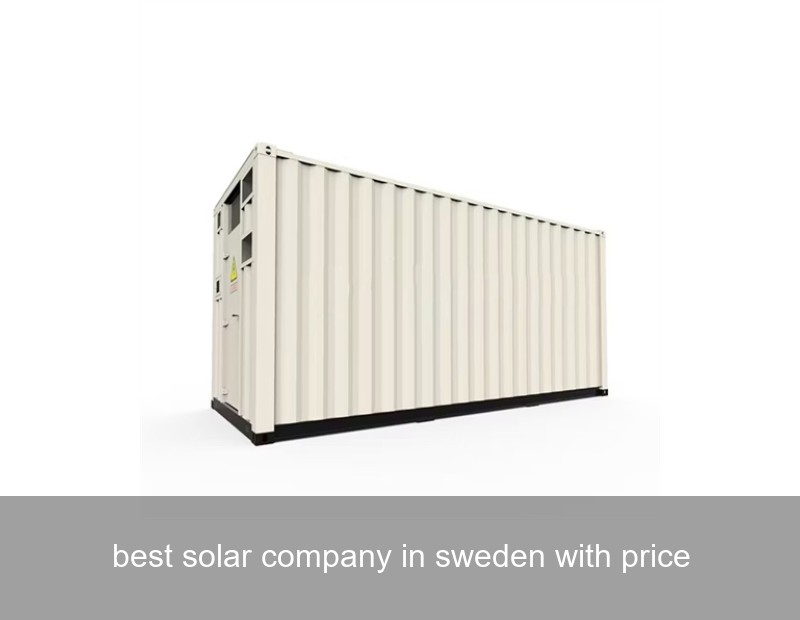 best solar company in sweden with price