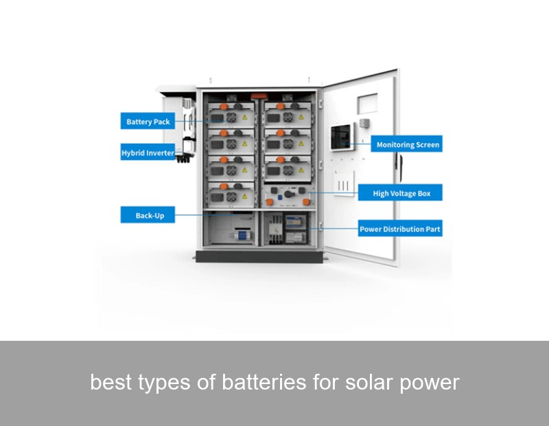 best types of batteries for solar power
