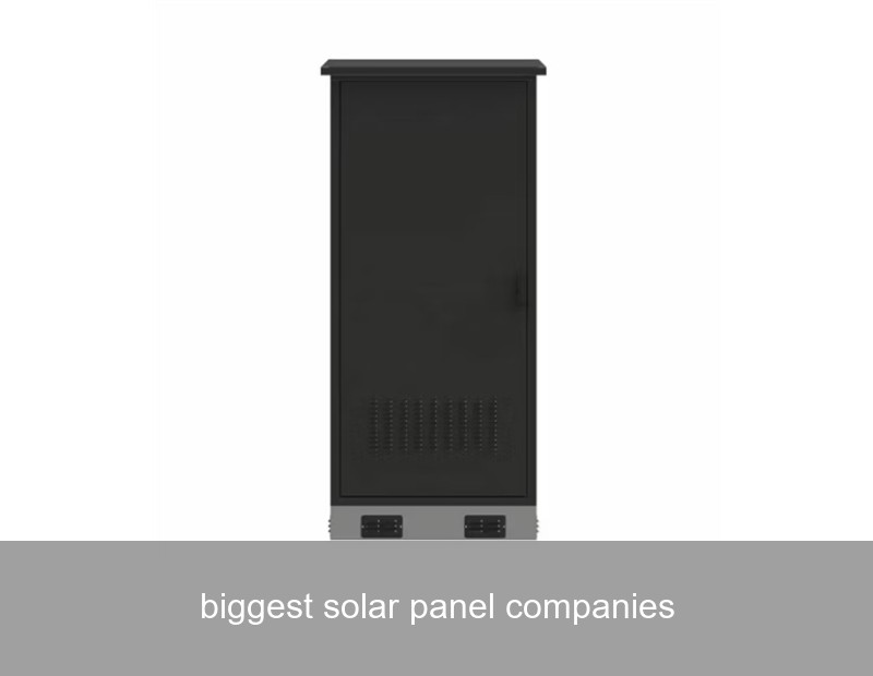 biggest solar panel companies