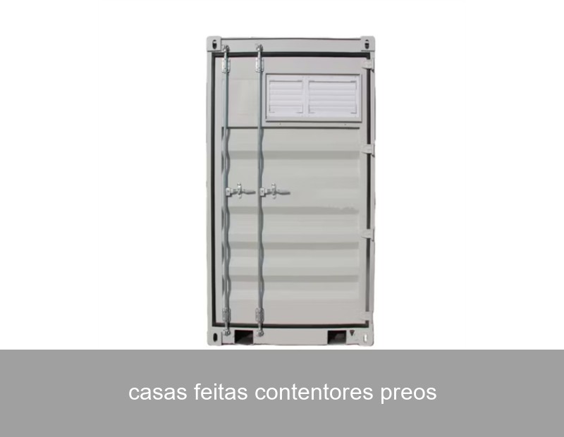 casas feitas contentores preos