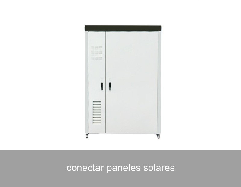 conectar paneles solares