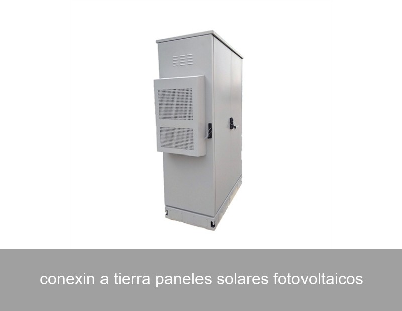 conexin a tierra paneles solares fotovoltaicos
