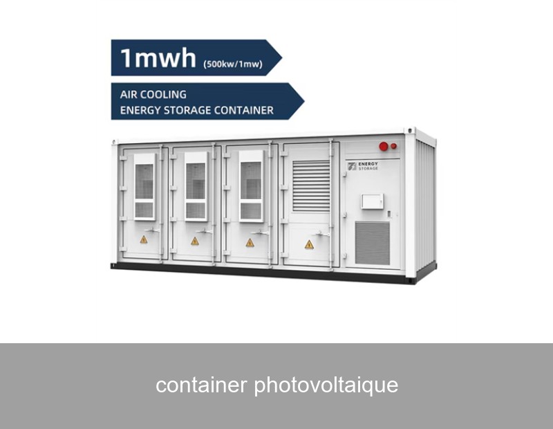 container photovoltaique