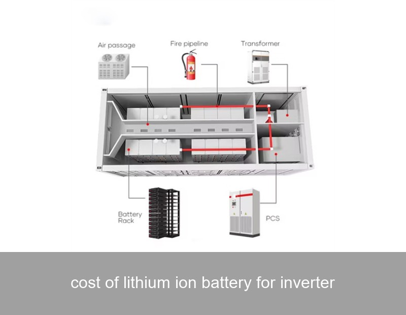 cost of lithium ion battery for inverter