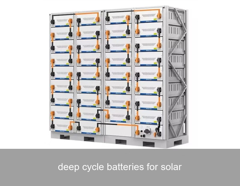 deep cycle batteries for solar