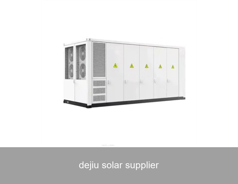 dejiu solar supplier