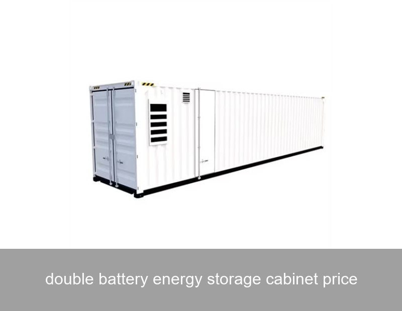 double battery energy storage cabinet price