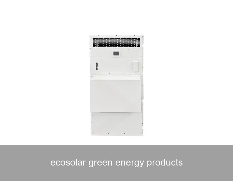 ecosolar green energy products