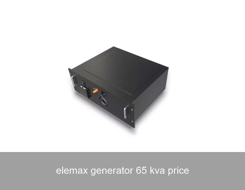 elemax generator 65 kva price