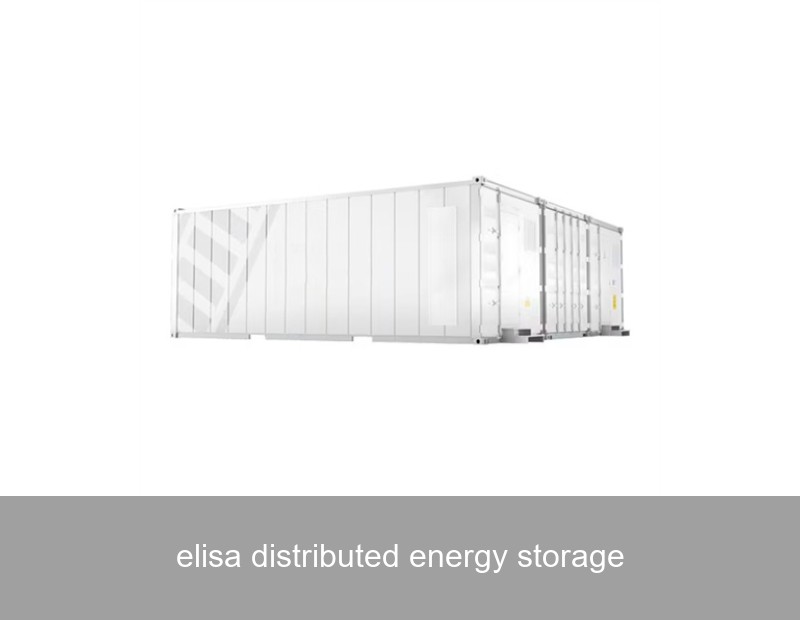 elisa distributed energy storage