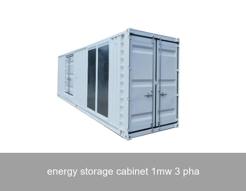 energy storage cabinet 1mw 3 pha