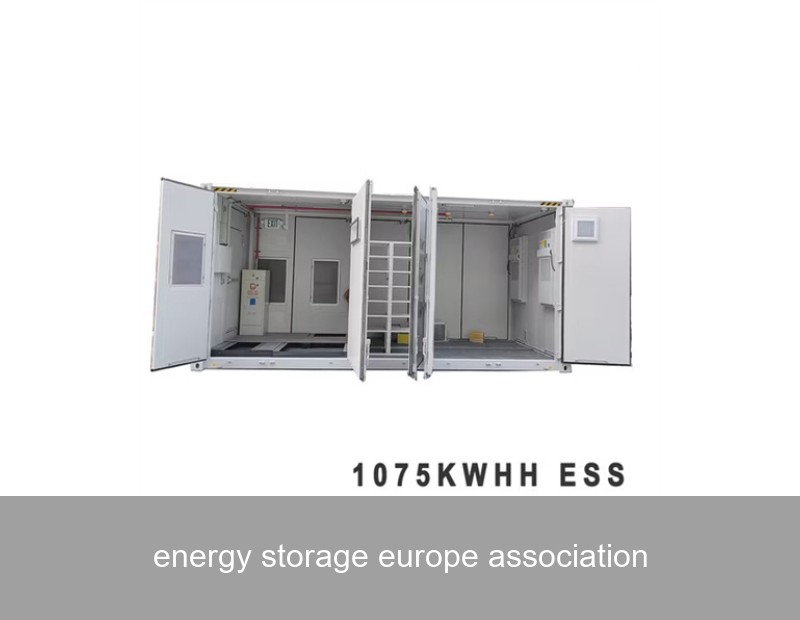 energy storage europe association