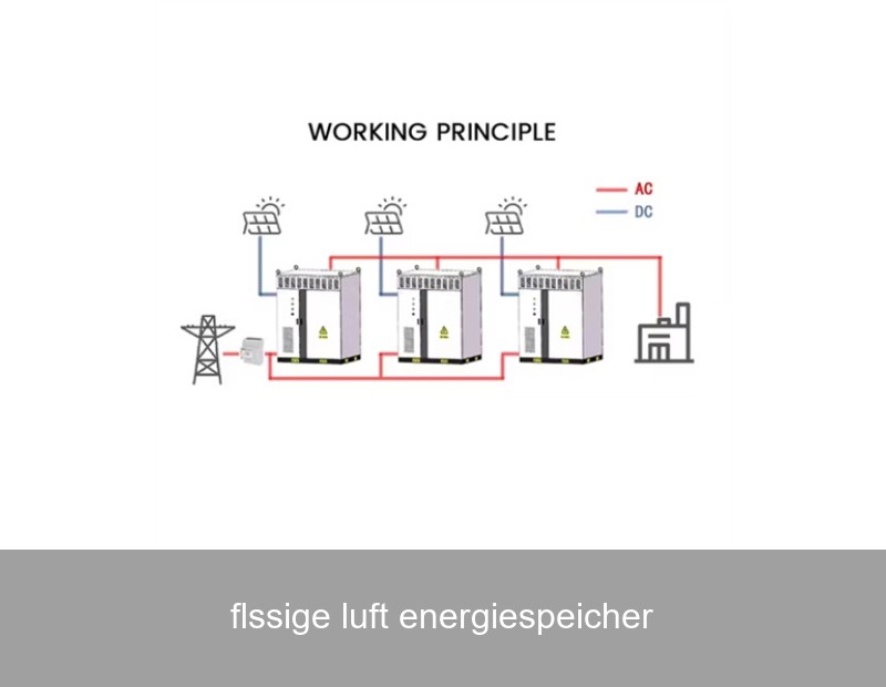 flssige luft energiespeicher