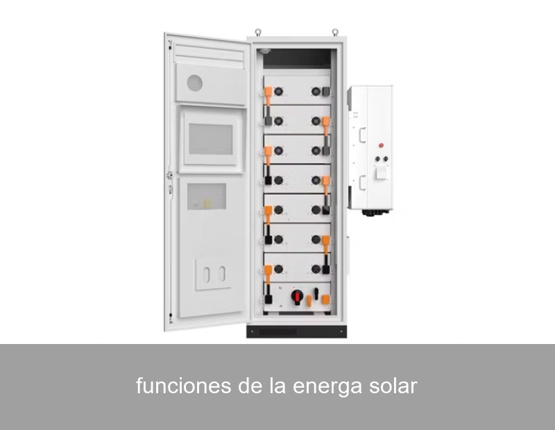 funciones de la energa solar