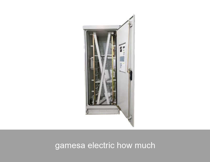gamesa electric how much