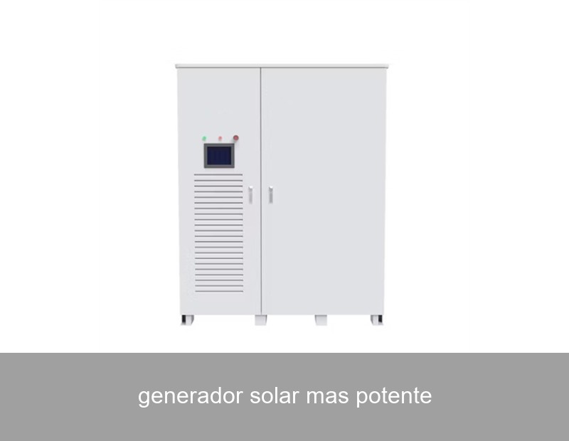 generador solar mas potente