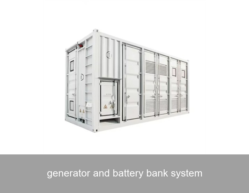 generator and battery bank system