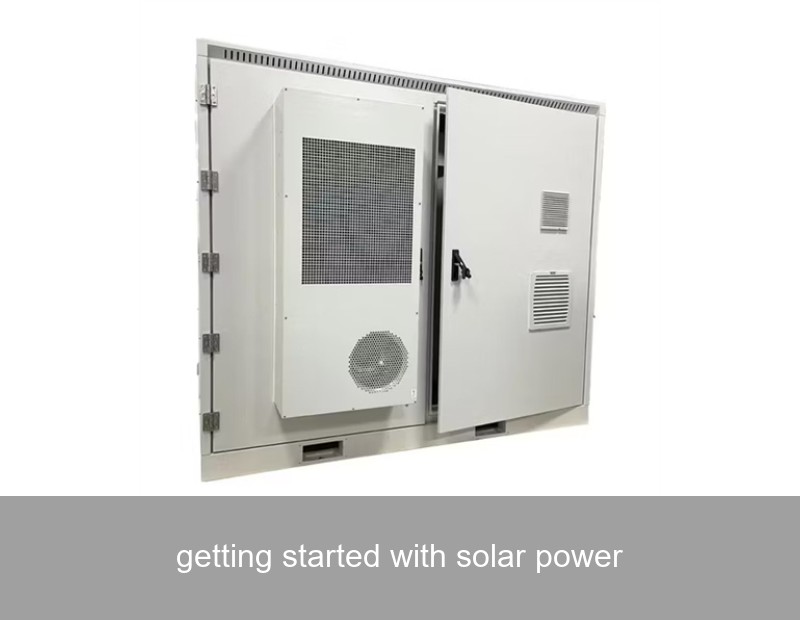 getting started with solar power