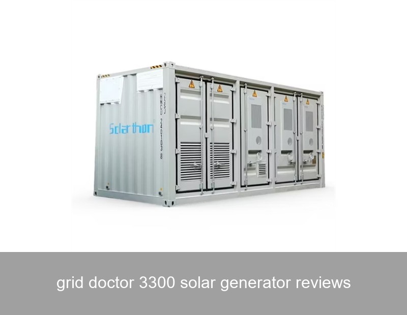 grid doctor 3300 solar generator reviews