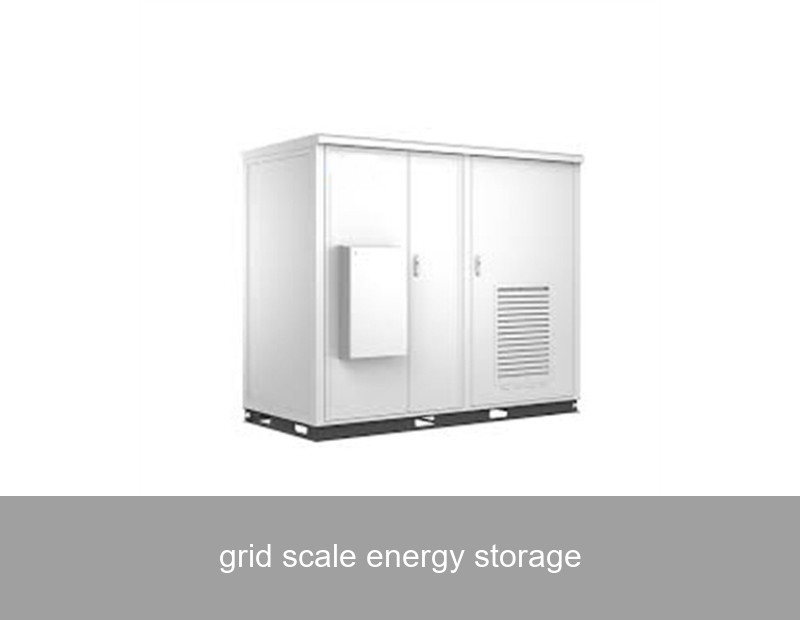 grid scale energy storage