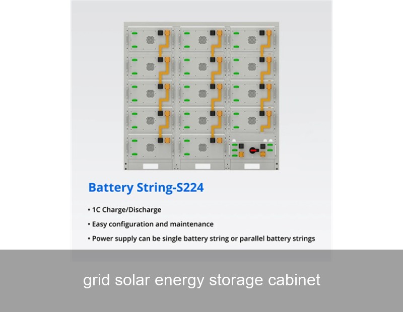 grid solar energy storage cabinet