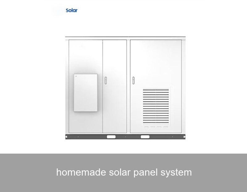 homemade solar panel system