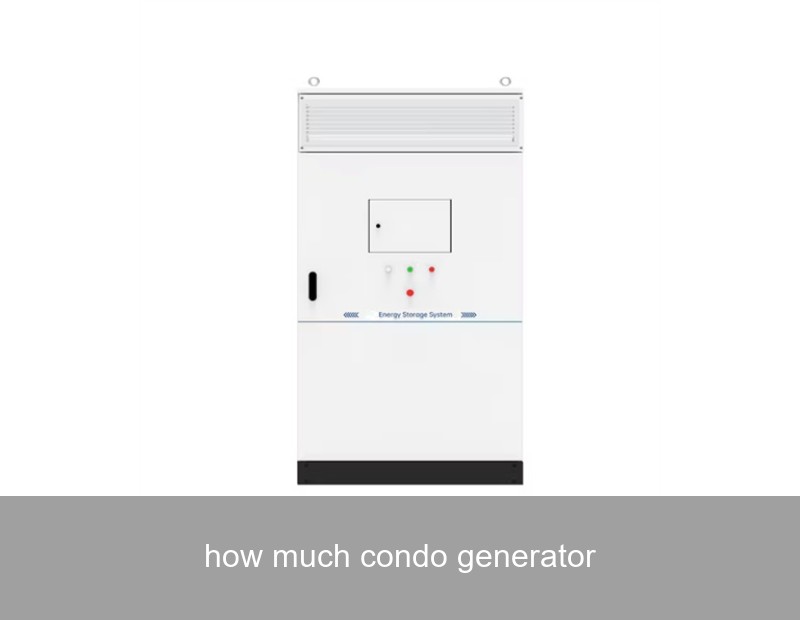 how much condo generator