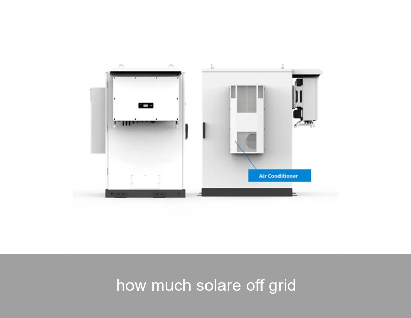 how much solare off grid